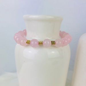 GEMSTONE | Rose Quartz Beaded Bracelet